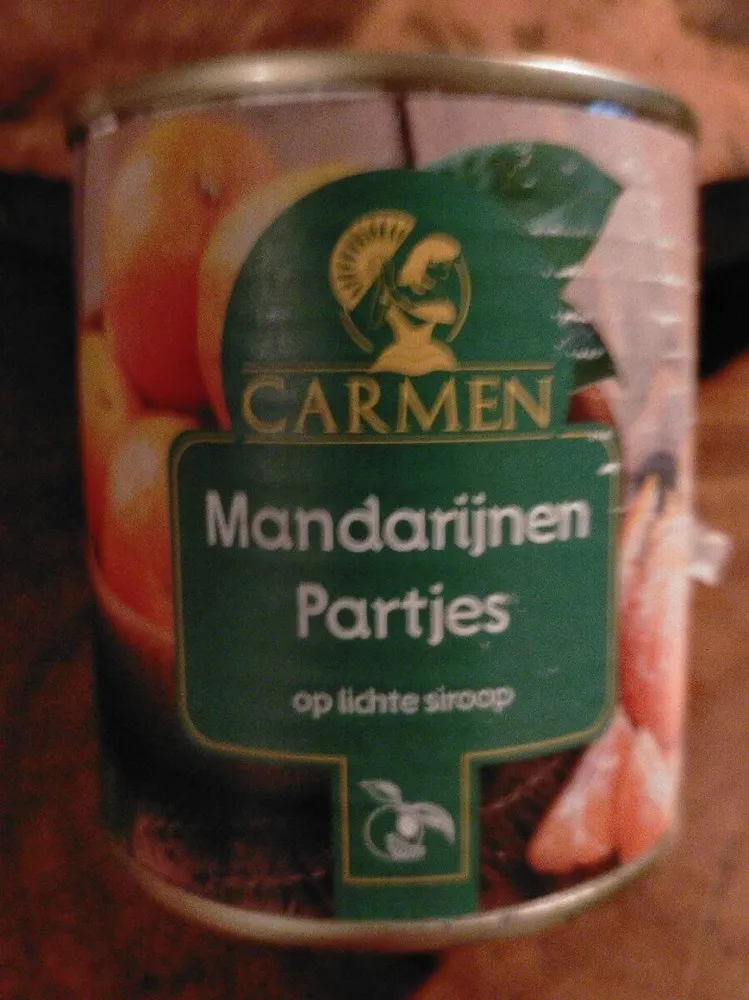 Mandarines au sirop