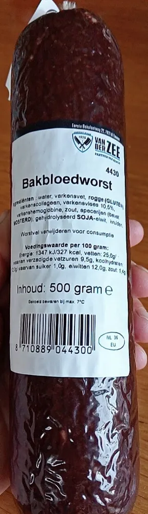 Bakbloedworst