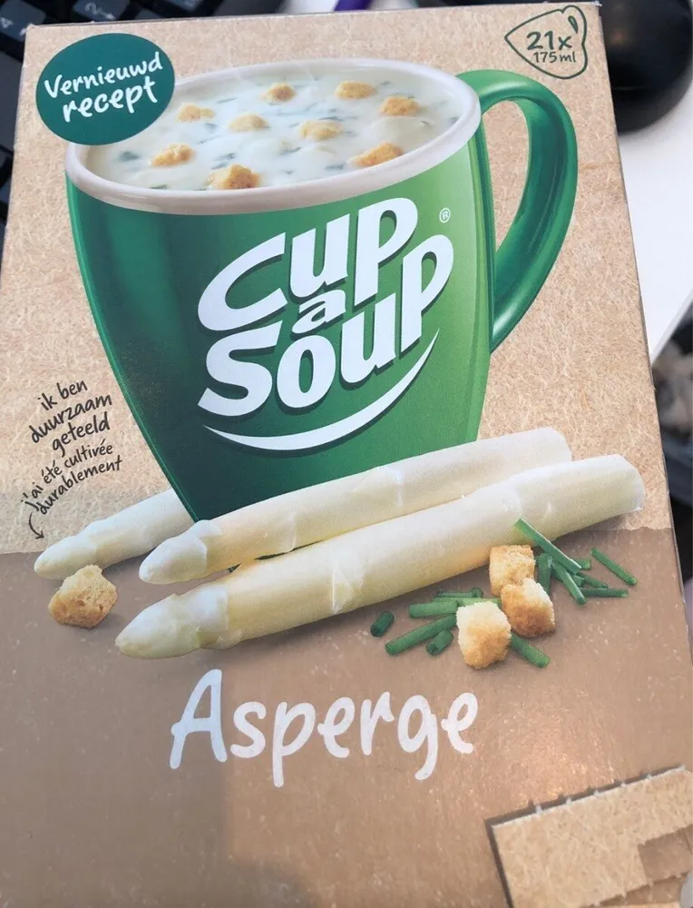Cup a soup asperge