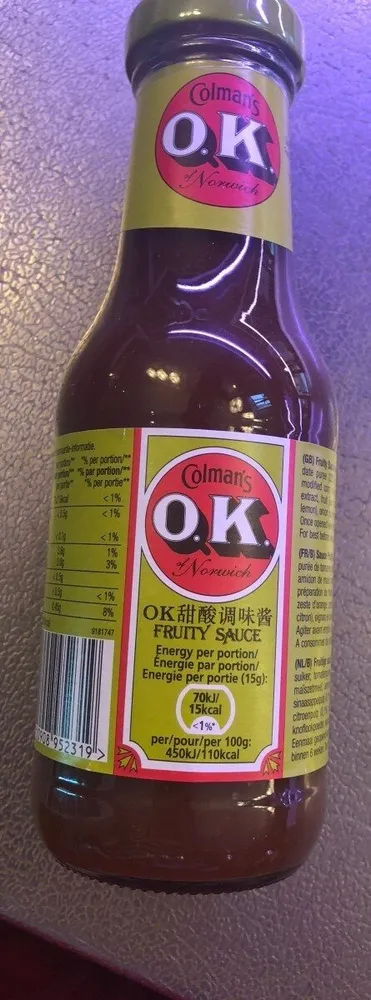 Fruity sauce