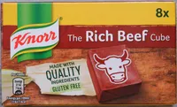 Rich Beef Stock cubes 8 x