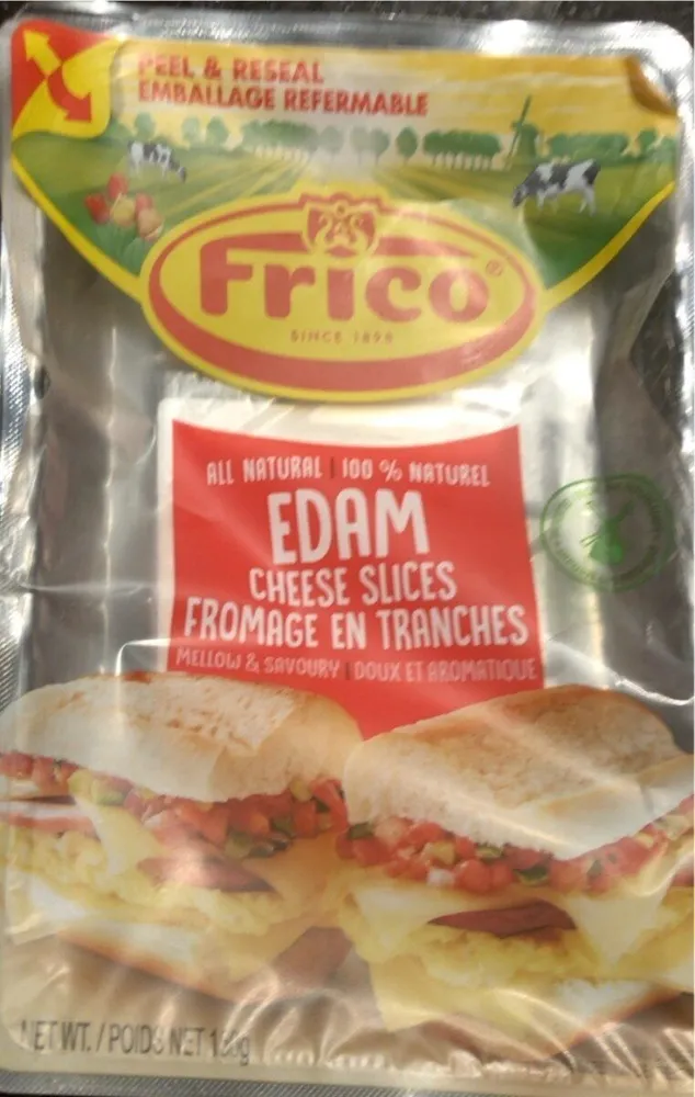 Edam fromage en tranches