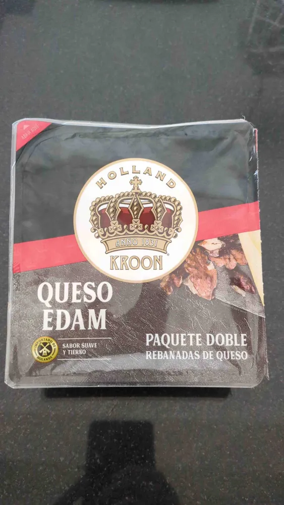 Queso Edam Rebanado
