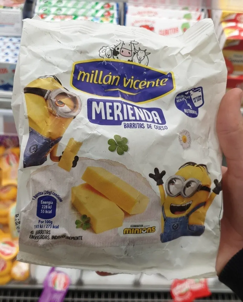 Barritas de queso