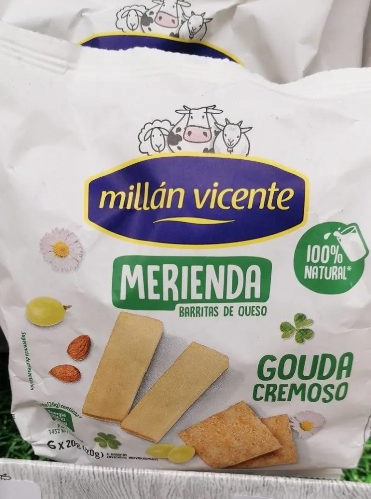Barritas de queso Gouda cremoso
