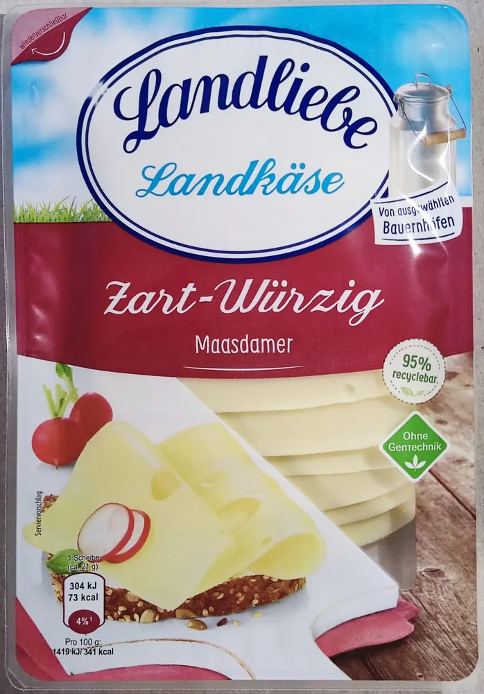 Landkäse zart-würzig - Maasdamer