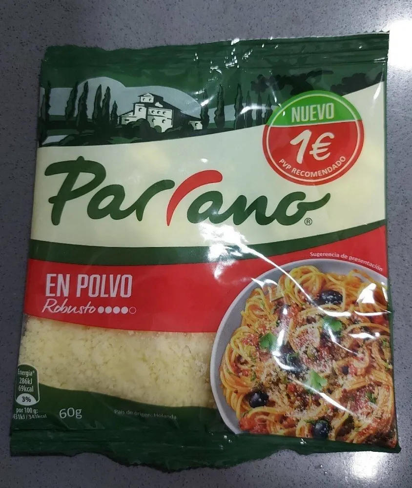 Queso en polvo