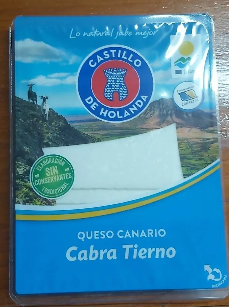 Queso canario  cabrá tierno