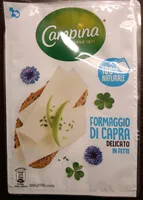 Formaggio di capra delicato in fette