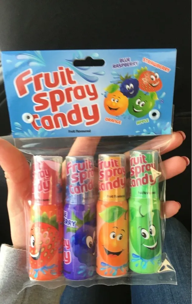 Fruit spray candy