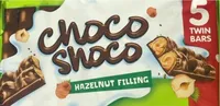 Hazelnut filling twin bars