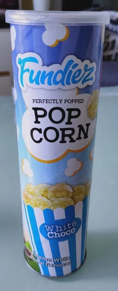 Pop corn white choco