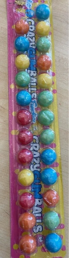 Crazy gum balls
