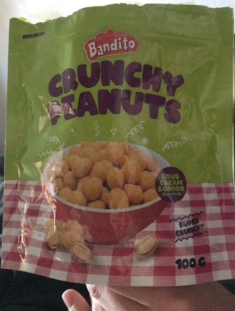 Crunchy Peanuts Sour Cream Onion