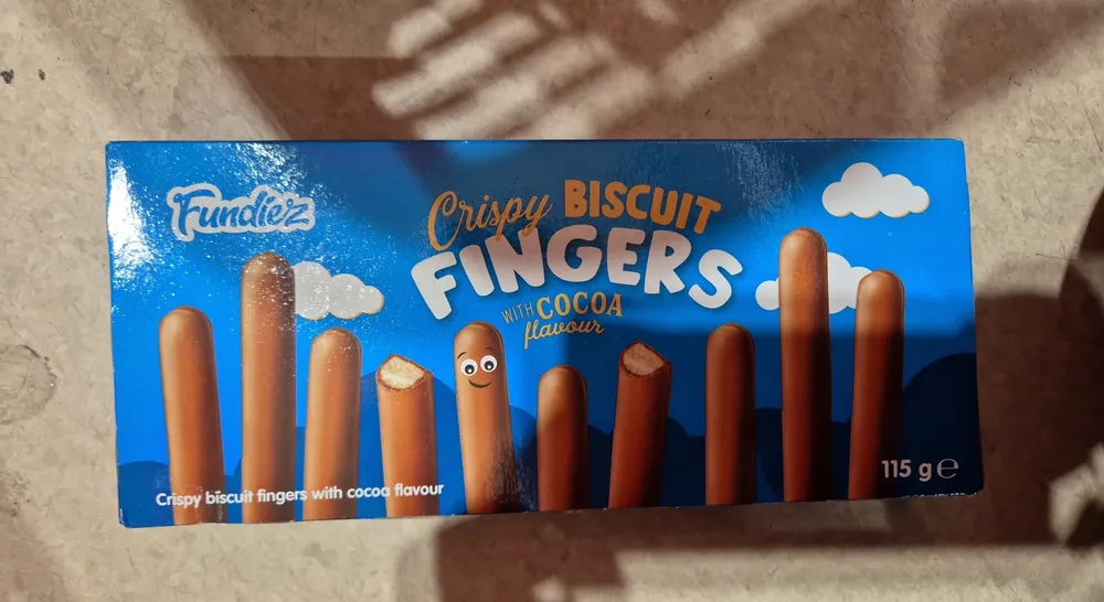 Crispy Biscuit Fingers