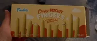 Crispy biscuit fingers