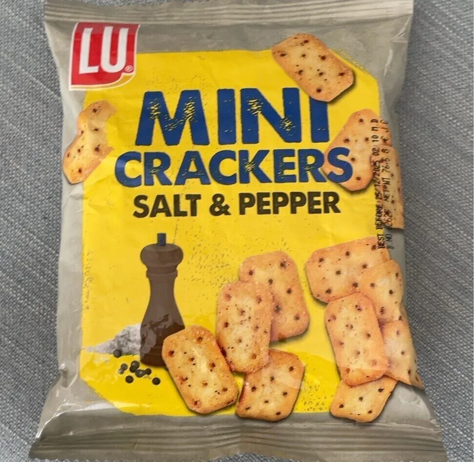 Mini Crackers Salt & Pepper