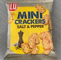 Mini Crackers Salt & Pepper