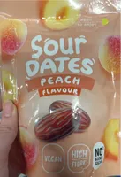 Sour Dates peach flaver
