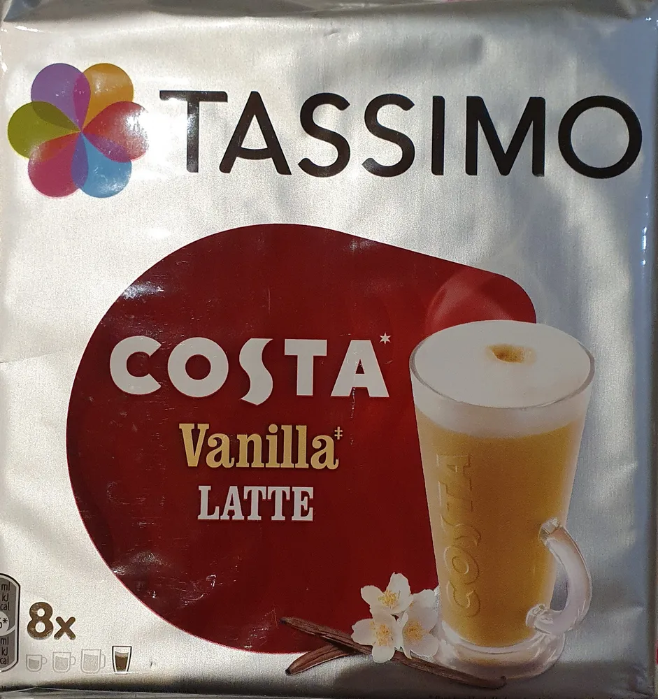 Costa vanilla latte