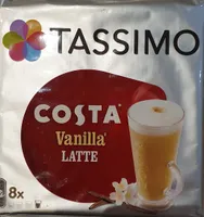 Costa vanilla latte