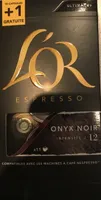 L or espresso onyx noir 10+1 capsules