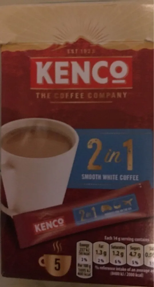 Smooth white coffee