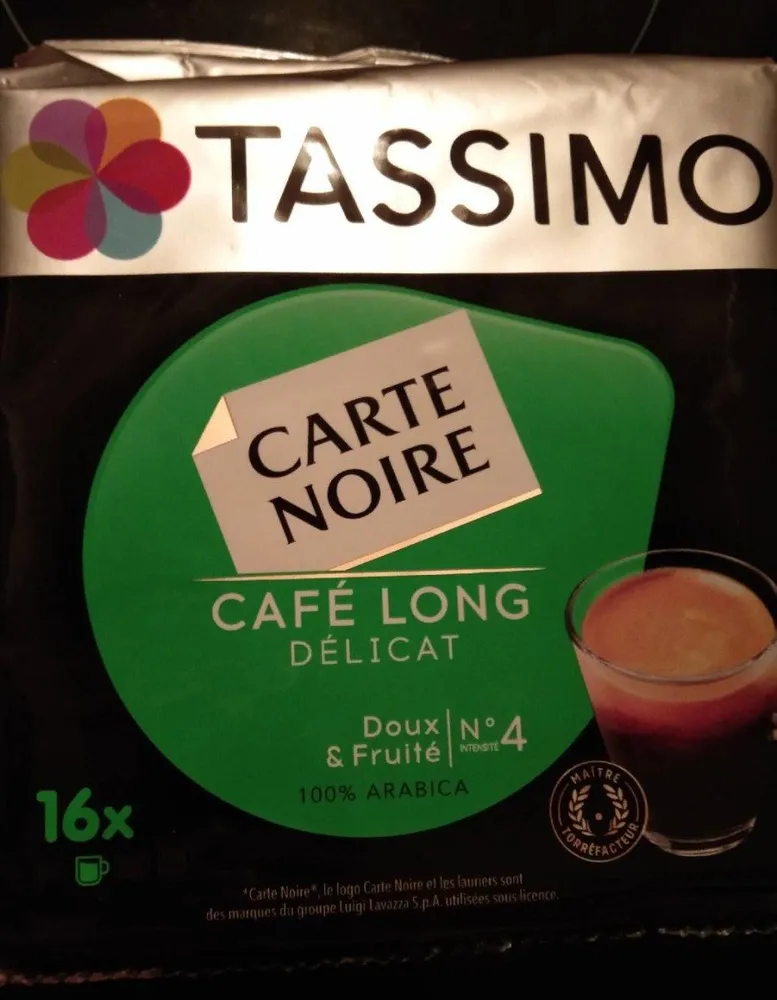 Tassimo / Carte Noire