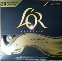 Or absolu intensité n°9