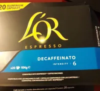 Café décaféiné - capsules