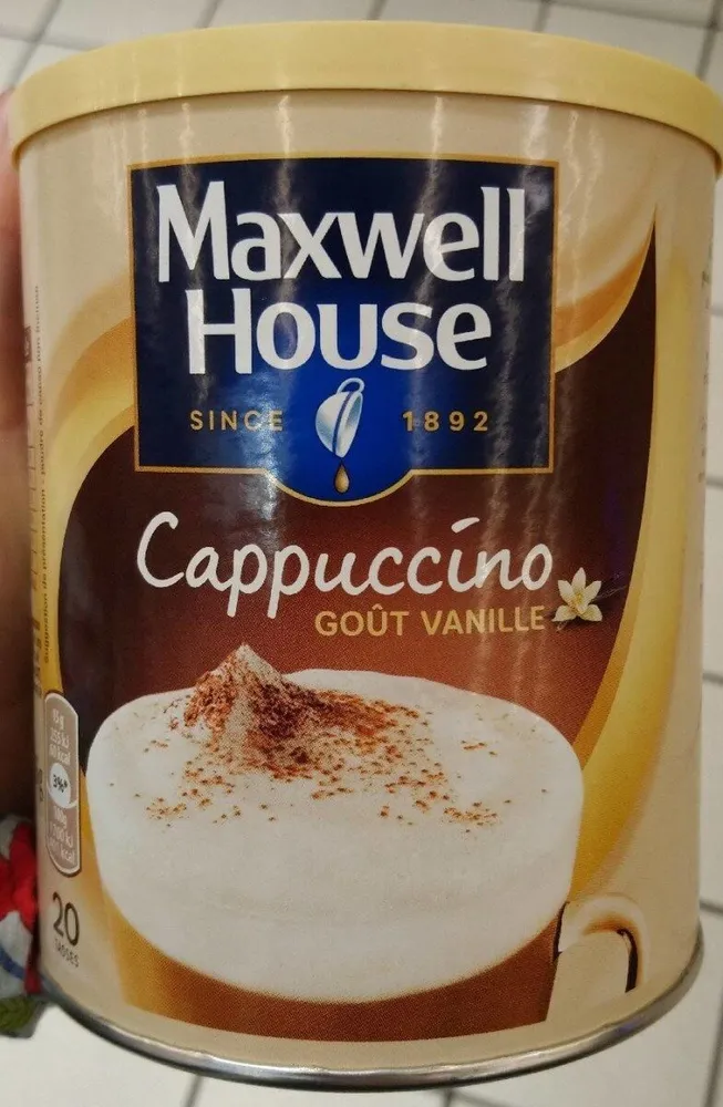 Cappuccino goût vanille