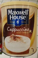 Cappuccino goût vanille