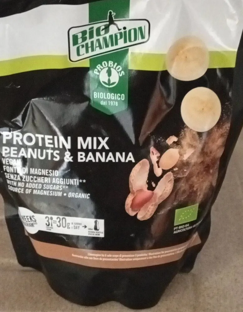 Protein mix peanuts e banana