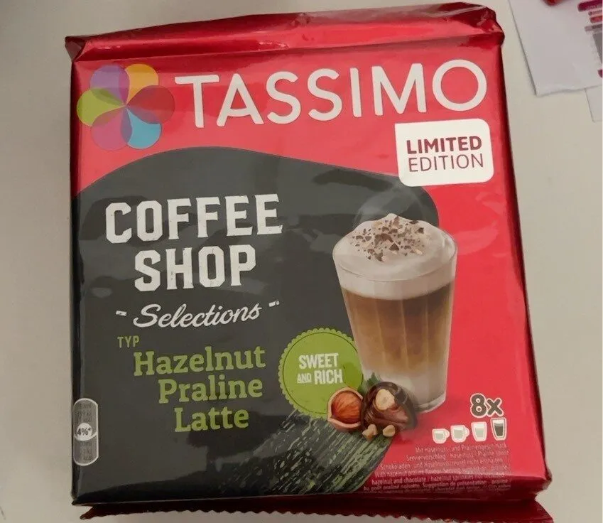 Coffee shop praliné