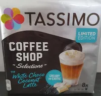 White Choco Coconut Latte