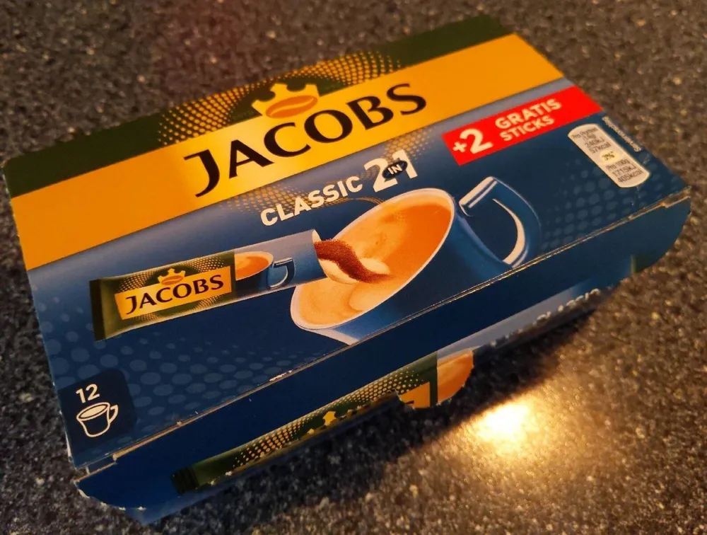 Jacobs 2 In 1 Instantkaffee,10 X 14 G