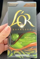Espresso noisette hazelnut