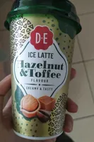 Ice latte hazelnut & toffee