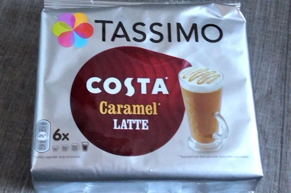 costa caramel latte