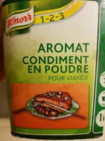 Aromat condiment en poudre pour viande