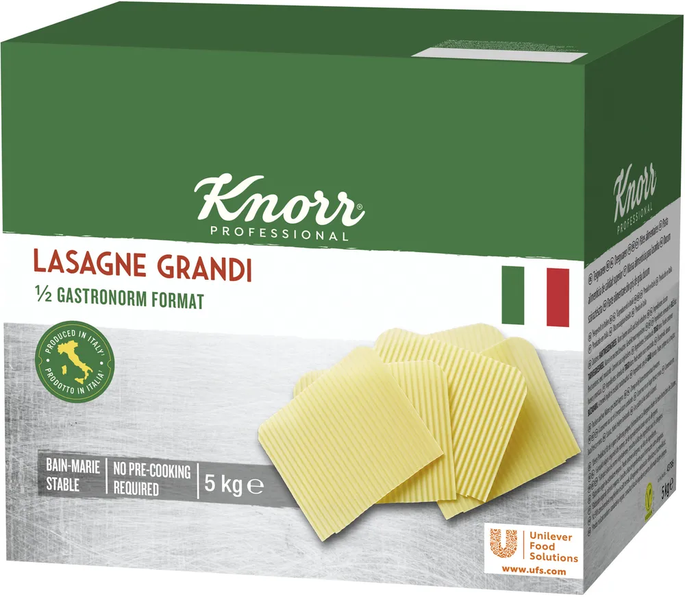 Knorr Lasagne Grandi 5kg