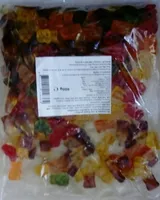Oursons et bouteilles bonbons