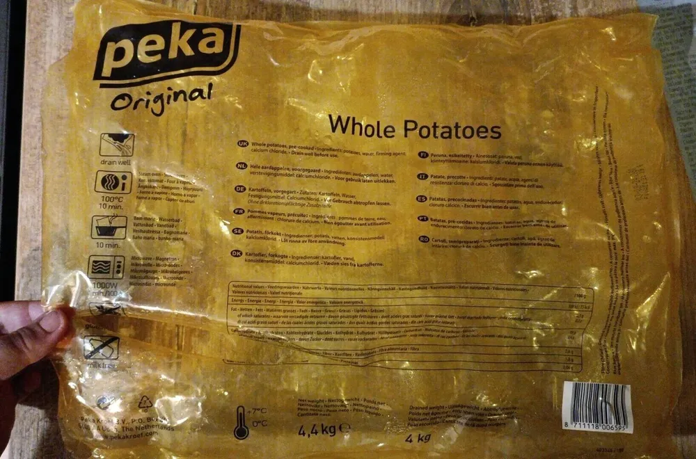 Whole potatoes