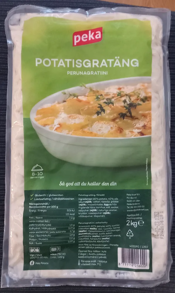 Potatisgratäng