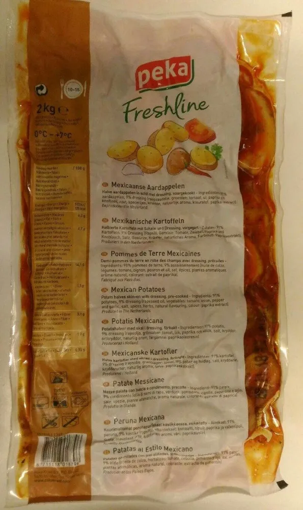 Freshline : Pomme de Terre Mexicaines
