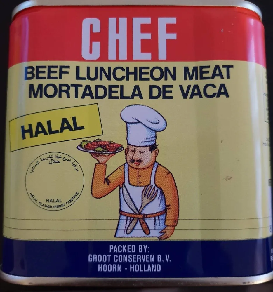 Beef luncheon meat