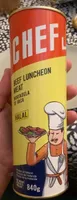 Beef luncheon meat