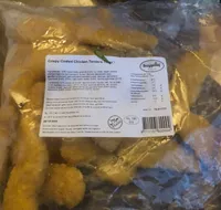 Crispy coated chicken tenders