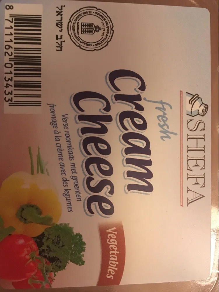 Cream Cheese Aux Legumes Shefa