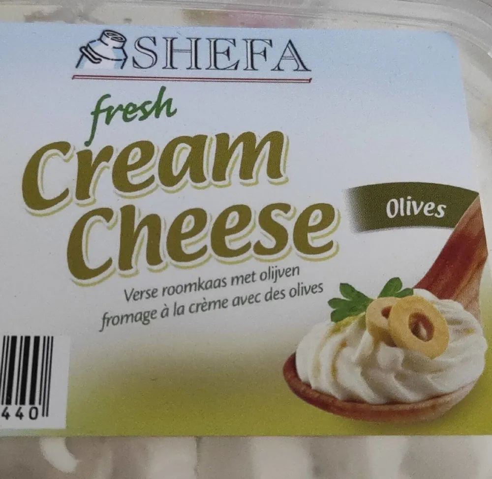 Cream cheese olives